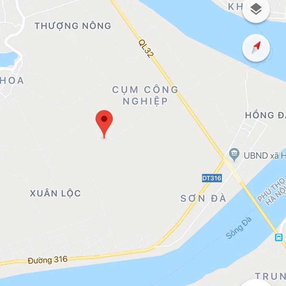 Vị trí Khu công nghiệp Trung Hà