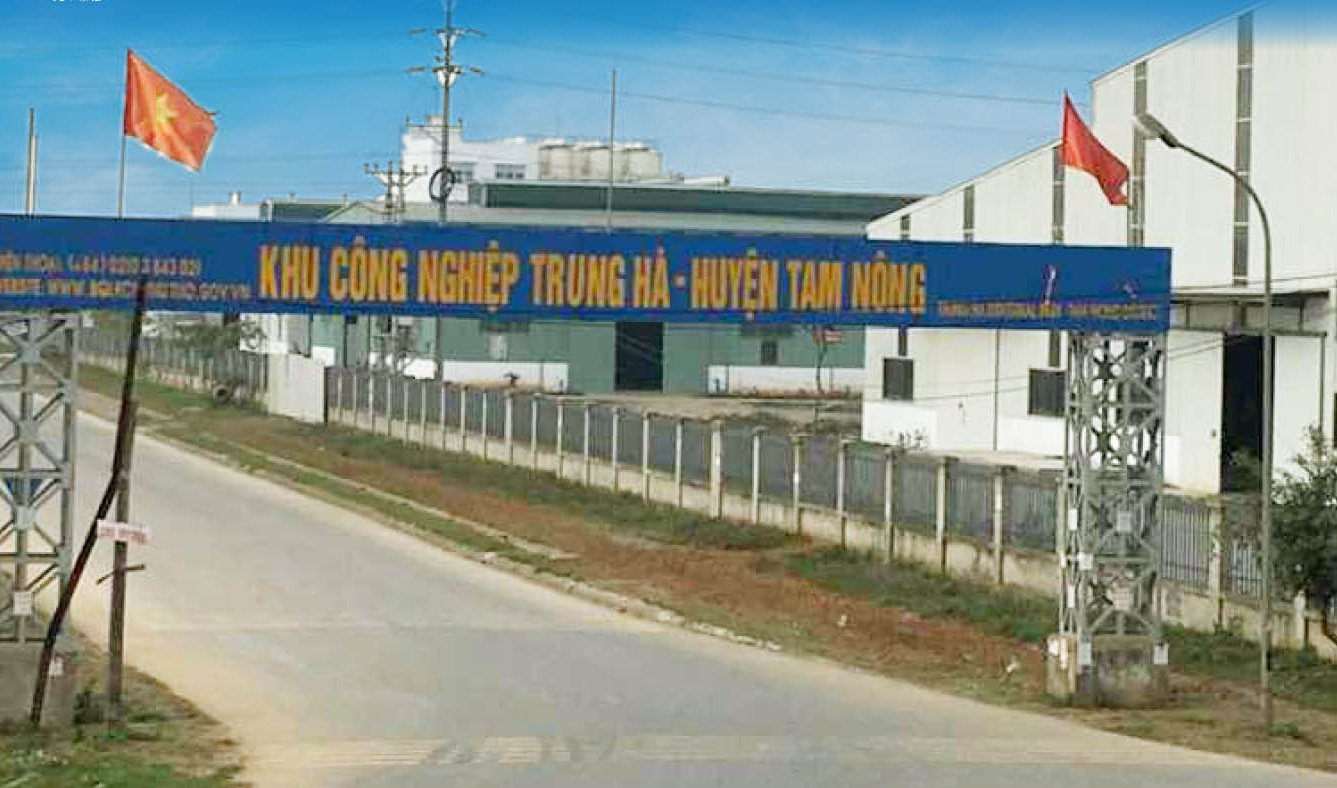 Khu cong nghiep Trung Ha