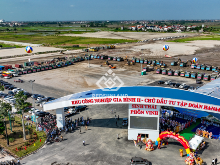 lô đất 3 ha Khu công nghiệp Gia Bình 2 Bắc Ninh