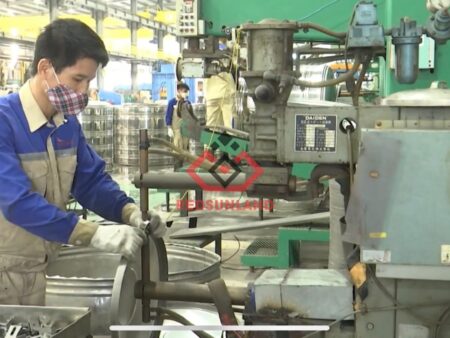 nhà máy diện tích 1.2ha trong kcn quế võ 3