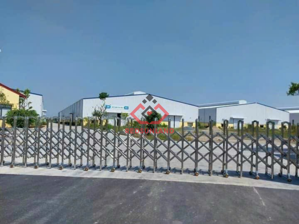 nhà xưởng mới xây KCN Hòa Xá