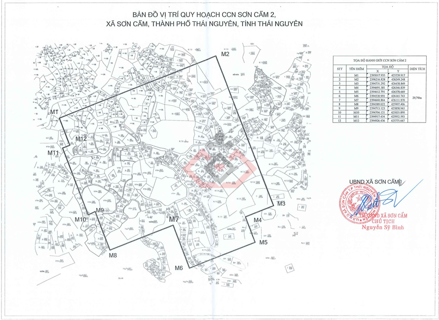 cụm công nghiệp sơn cẩm 2 rsl