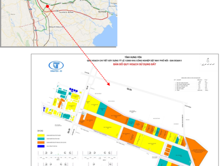 Đất KCN Phố Nối B